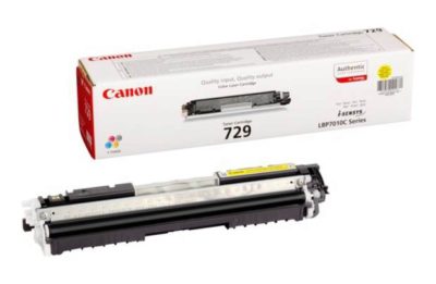 Canon 729 Yellow Toner Canon 729 Yellow Toner